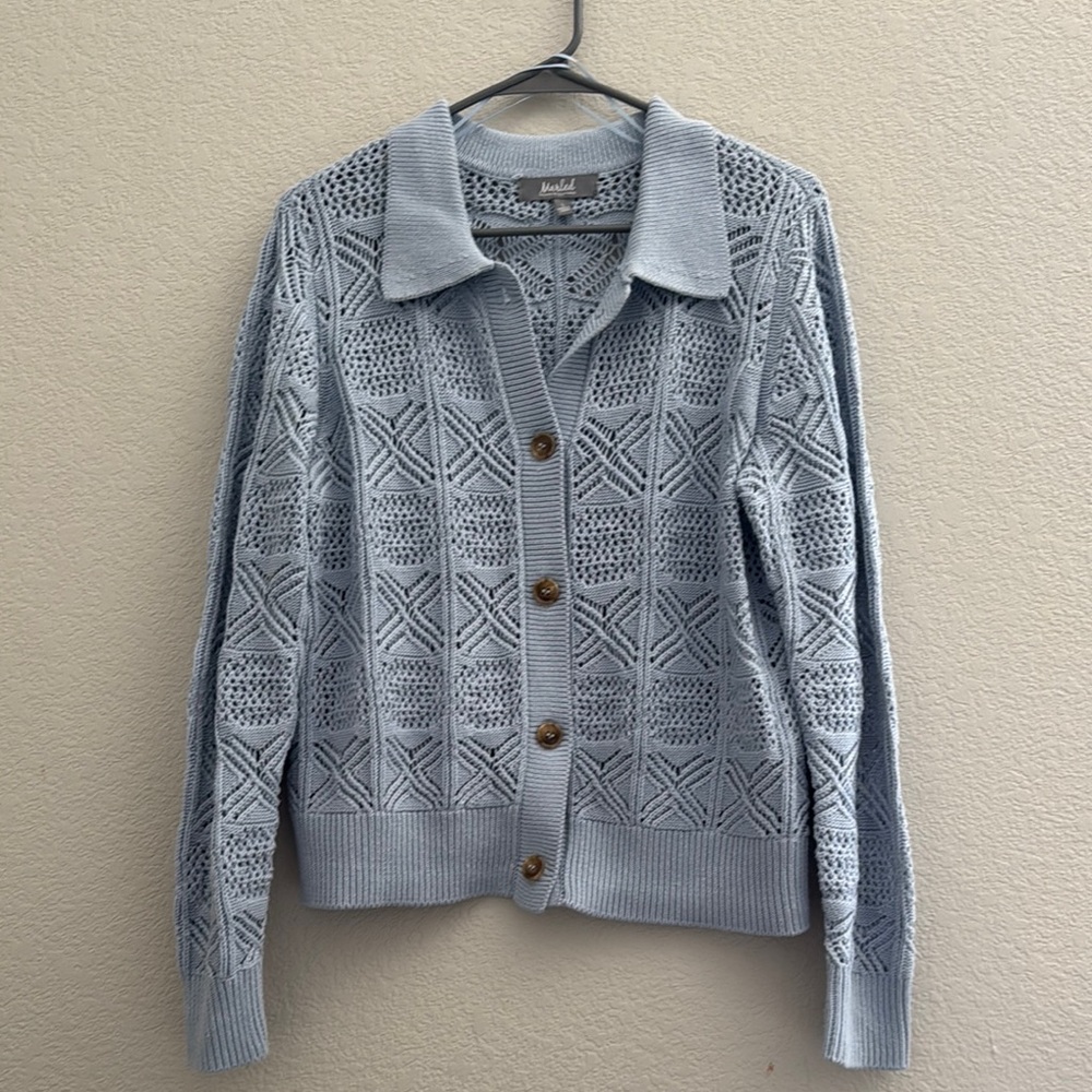 Light Blue Knit Sweater